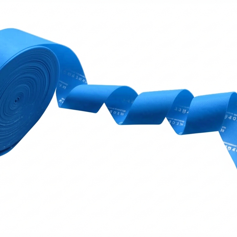 Disposable Long Rolled and Banded Single-Use Elastic Latex-Free First Aid Blue Tourniquets