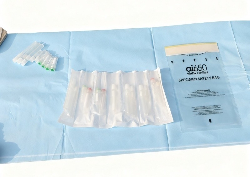  7-Slot absorbent pouch